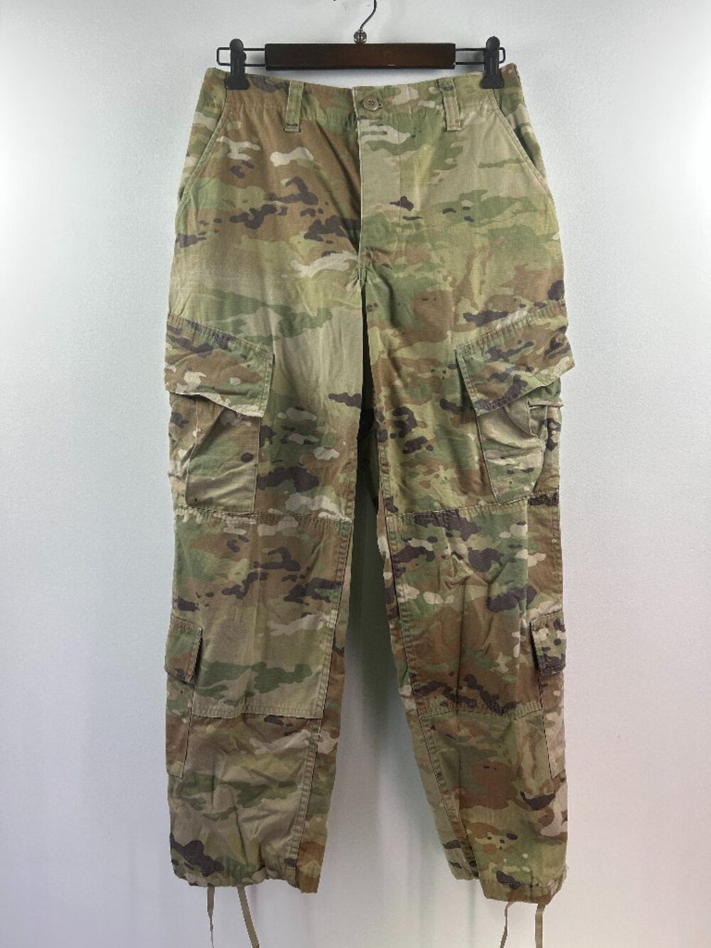 Army Combat Uniform OCP Camo Cargo Pants Trousers Small Short